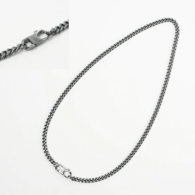 エムエムシックス メゾンマルジェラ MM6 Maison Margiela メンズ レディース ネックレス SM6UU0083 SV0235 シルバー 954 ニューメリックロゴ チェーンネックレス アクセサリー いぶし加工 小物 プレゼント 誕生日 クリスマス 【2026春夏新作】