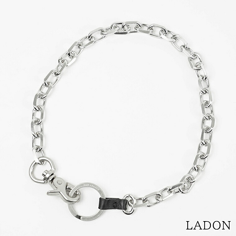 アワーレガシー OUR LEGACY メンズ レディース 首飾り LADON OB2198LM しろがね色 MATTE NICKEL ラドン ウォレットチェーン 足懸かりチェーン店 佩び物 ロゴタイプ 小物 差し上げ物 生まれ落ちる日 クリスマス バレンタイン 白いことデー 父の日 母の日 【2026春夏新作】