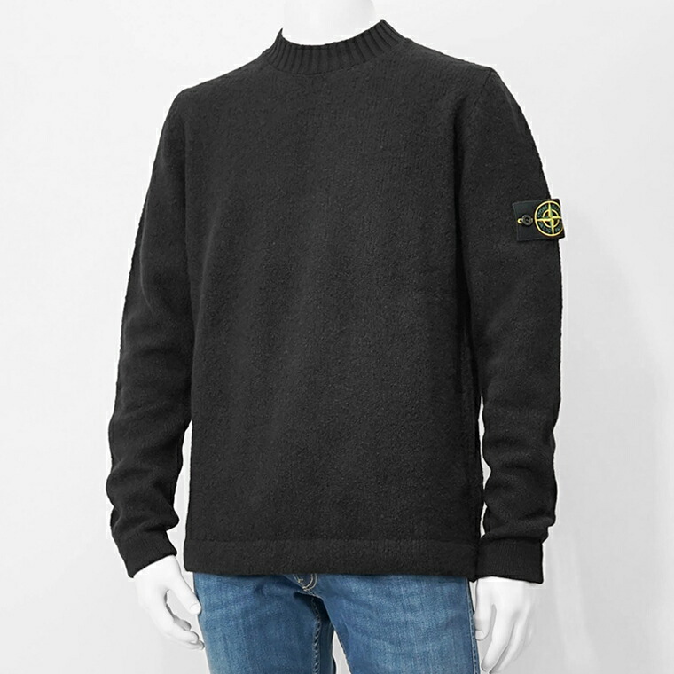 限定完売！ストーンアイランド長袖ニットM/カットソーSTONEグレー Stone Island グレー ニット セーター