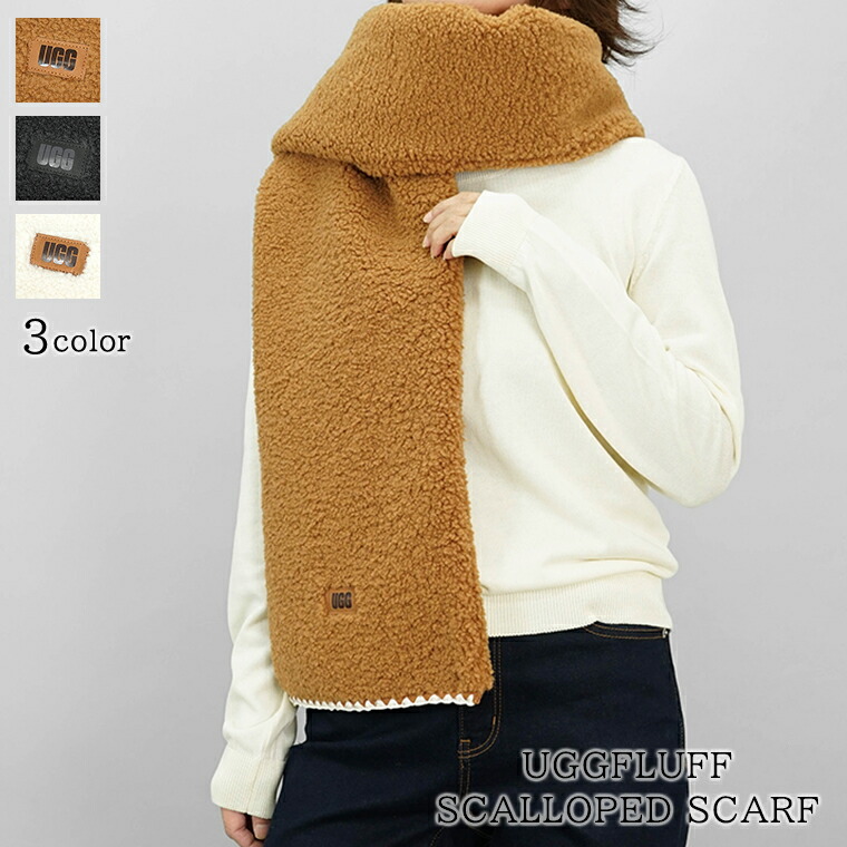 楽天市場】UGG アグ マフラー Graphic Logo Scarf グラフィック