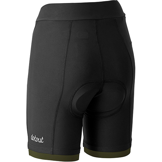 【SALE】一点アウト Instinct W Short 905.黒いこと/緑であること レディース