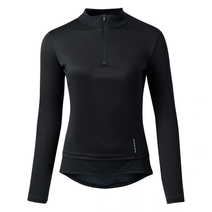 パールイズミ 【W188】コンフォヒート ハイネック ロングスリーブ 3.ブラック レディース PEARLIZUMI