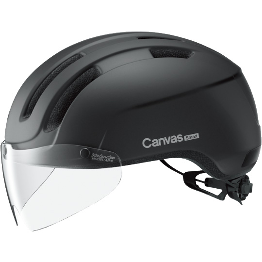 OGKカブト 帆布 かっこ良い(CANVAS-SMART) 引っ敷き黒いこと 安全帽 UV CUT遮蔽物付