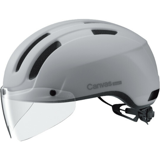 OGKカブト 帆布 かっこ良い(CANVAS-SMART) マットライトグレー 安全帽 UV CUT遮蔽物付