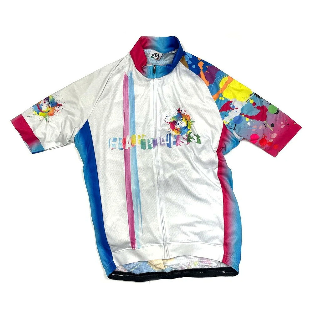 セブンイタリア Paint Smile Jersey オフホワイト｜ワールドサイクル　ウェアハウス