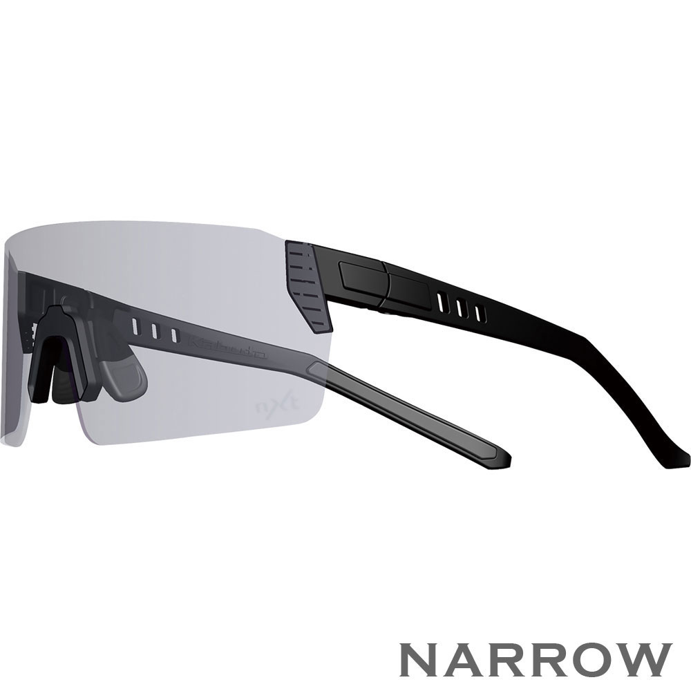OGKカブト FA1 NARROW マットブラック/NXTクリア調光 サングラス