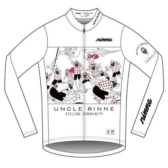 パールイズミ 【S3455-BL】 リンネ ロングスリーブ ジャージ 2.ホワイト PEARLIZUMI 20250701 の商品写真