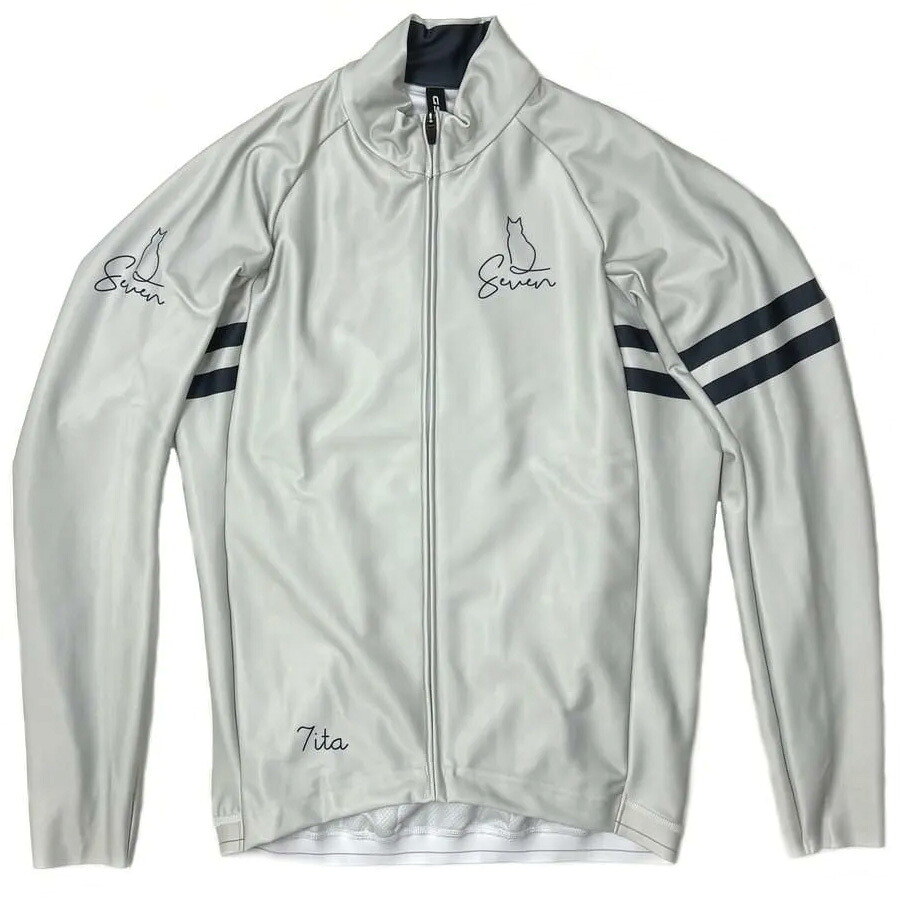 セブンイタリア Cafe Cat LS Jersey クリーム