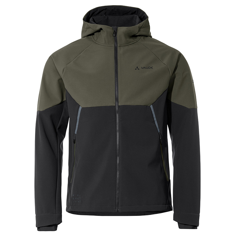 ファウデ Qimsa Softshell Jacket カーキ メンズ