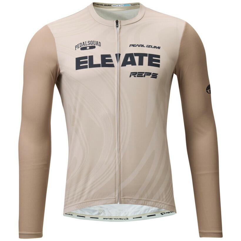 パールイズミ 【623-BL】ロングスリーブ ベーシック ジャージ 12.カフェオレマーブル PEARLIZUMI