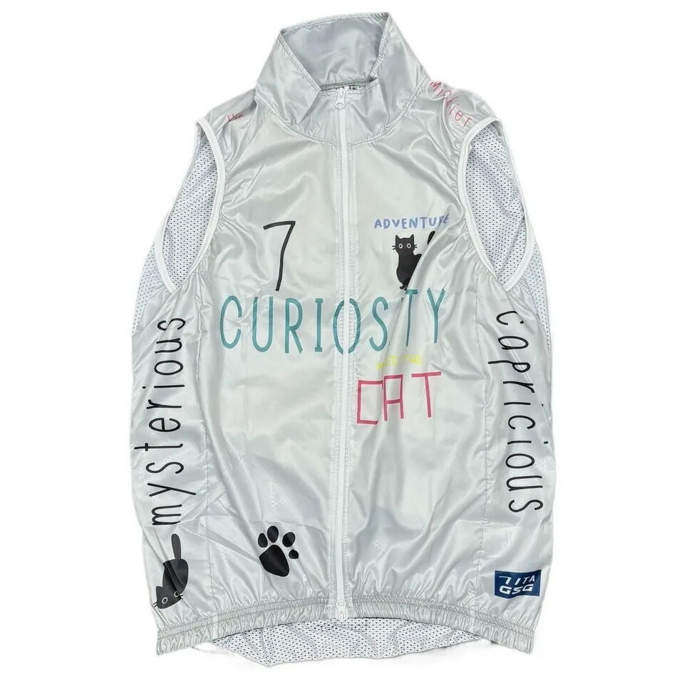 セブンイタリア Curiosity Cat Gilet オフホワイト 10,164円