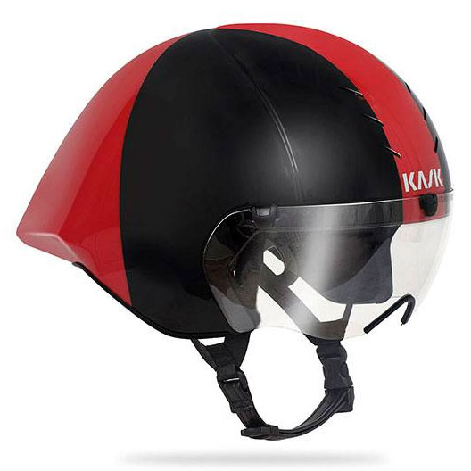 KASK MISTRAL ブラック/レッド ヘルメット|ワールドサイクル ウェアハウス