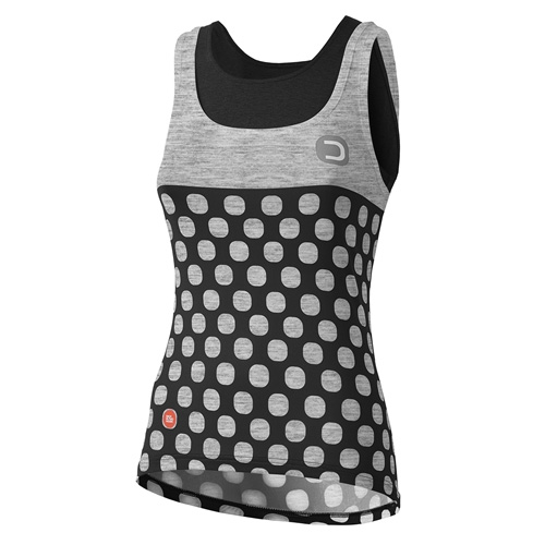 【SALE】一点アウト レディース Dots W Top 839.点火装置薄墨色/黒いこと