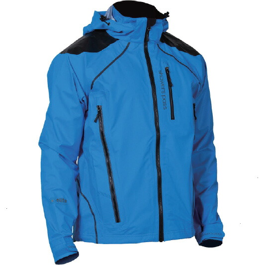 シャワーズパス REFUGE JACKET パシフィックブルー｜ワールドサイクル　ウェアハウス