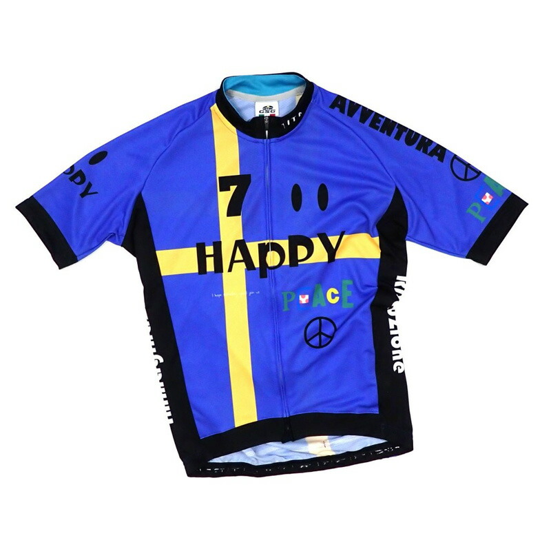 セブンイタリア World Flag Jersey スウェーデン｜ワールドサイクル　ウェアハウス