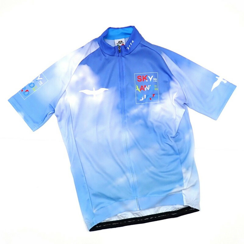 セブンイタリア Summer Bird Jersey スカイ|ワールドサイクル