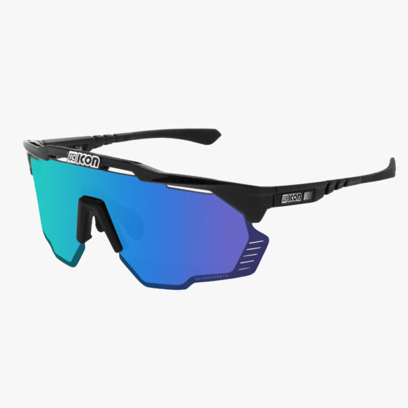 シーコンスポーツ AEROSHADE KUNKEN ブラックグロス/マルチミラーブルー サングラス SCICON 16,295円