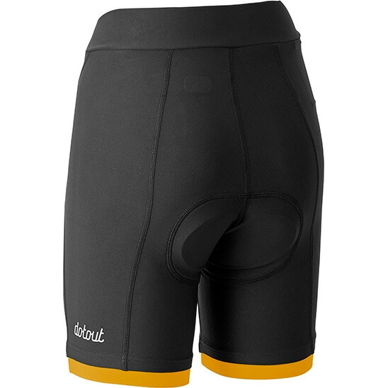 【SALE】点点アウト Instinct W Short 901.黒いこと/黄色 レディース