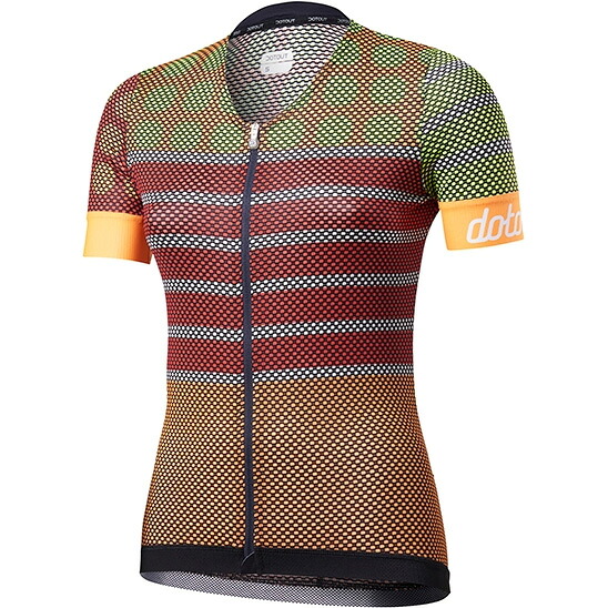 【SALE】ドットアウト Dots W Jersey 200.オレンジ レディース|ワールドサイクル