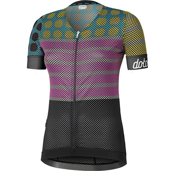 ドットアウト Dots W Jersey 329.ピンク ブラック レディース Point10倍