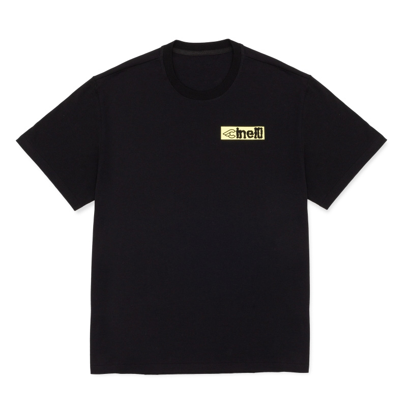 チネリ T-SHIRT IN-BIKE-WE-TRUST ブラック
