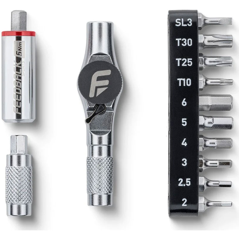 フィードバック Reflex Fixed Torque Ratchet Kit 簡易型トルクラチェットレンチ FEEDBACK SPORTS｜ワールドサイクル