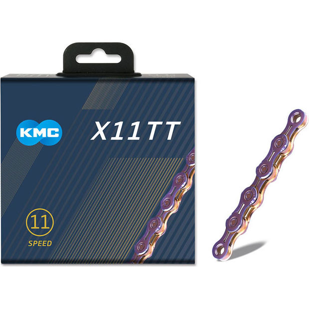 KMC X11 TT NEO CHROME チェーン　シマノ・カンパニョーロ11段