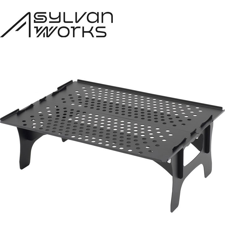 ミカシマ SylvanWorks SOLOW オリタタミテーブル 黒いこと