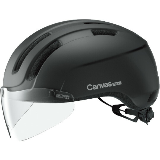 OGKカブト 帆布 かっこ良い(CANVAS-SMART) 引っ敷き黒いこと 安全帽 UV CUT遮蔽物付