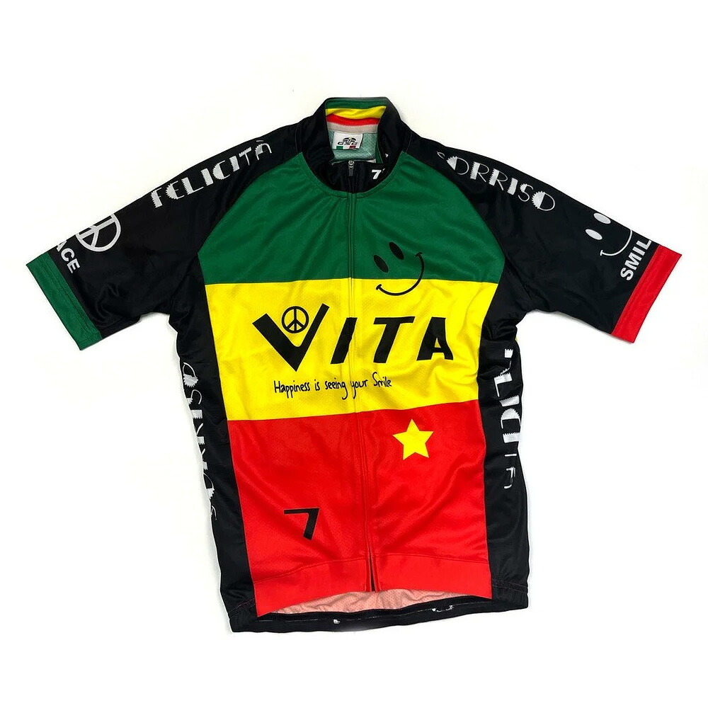 七つイタリア共和国 10th Smile Jersey ラスタ