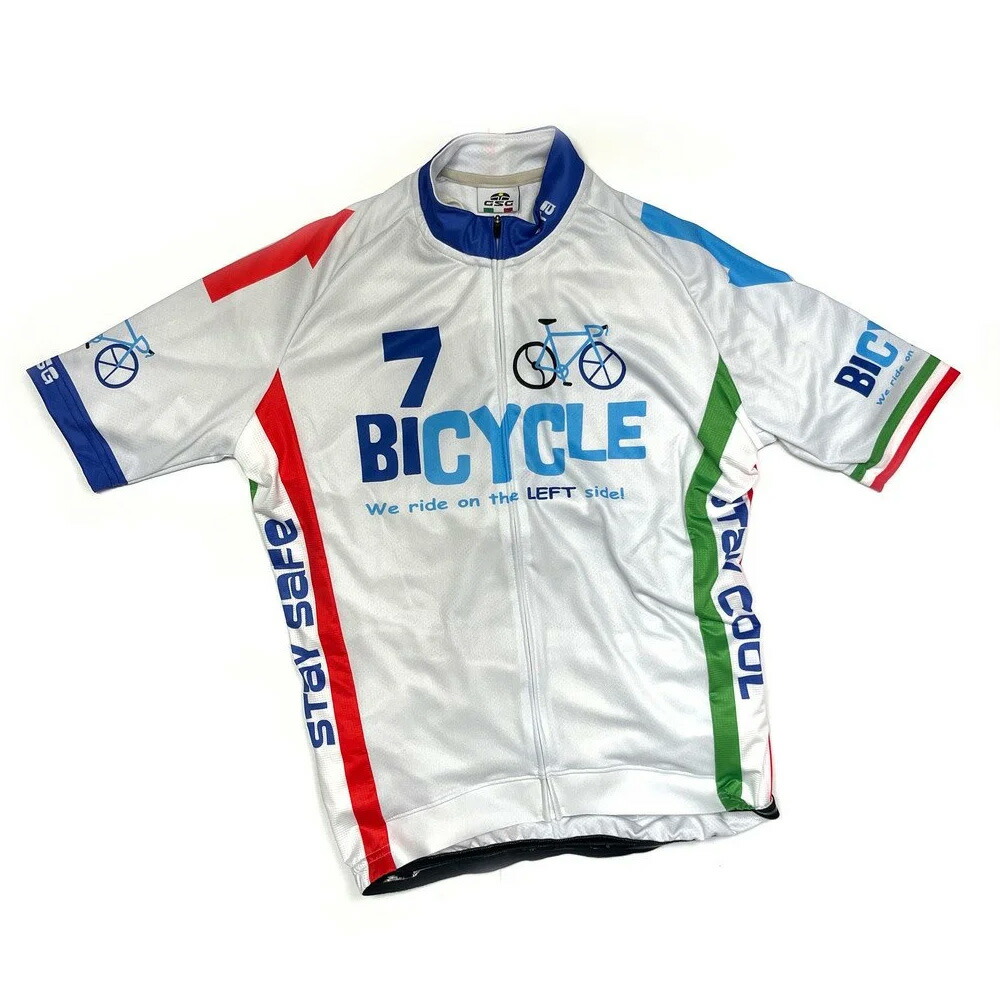 七つイタリア共和国 BiCYCLE 10th Jersey 象牙色