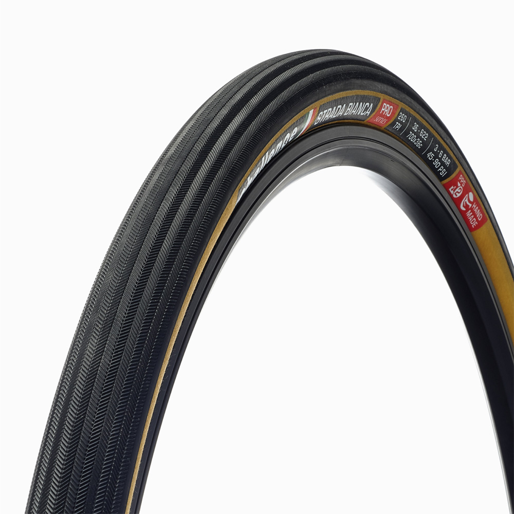 チャレンジ HCL STRADA BIANCAクリンチャー 260TPI 36mm タン フォルダブル｜ワールドサイクル
