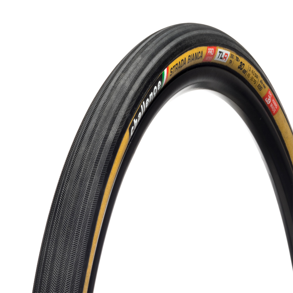 チャレンジ HTLR STRADA BIANCAチューブレスレディ 260TPI 30mm タン フォルダブル