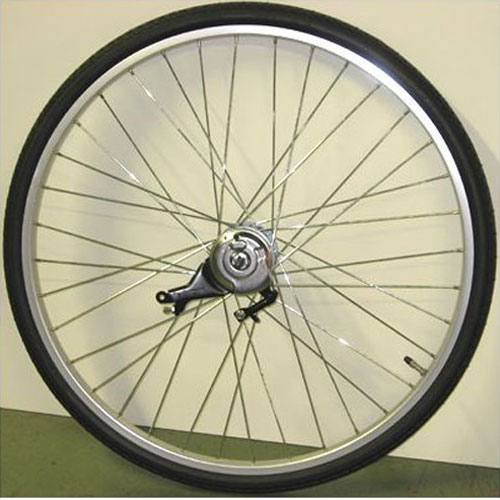 自転車20インチ　内装3段用ホイール　36H 自転車用 リアホイール 20x1.50 後輪 黒 36H 内装3段 ローラー