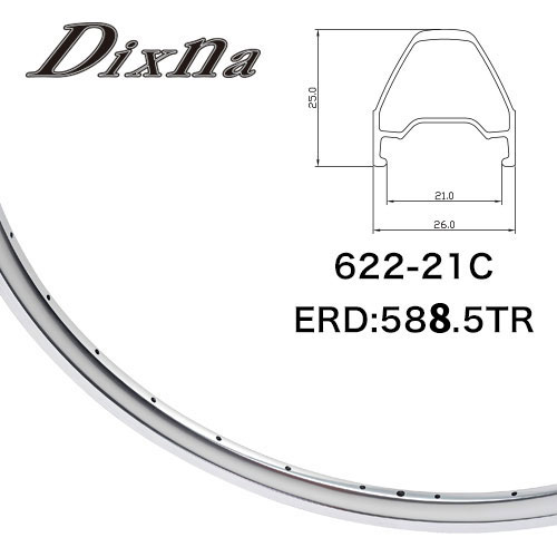 楽天市場】ディズナ バンテージ19 アルミリム 700C 32H : ワールドサイクル
