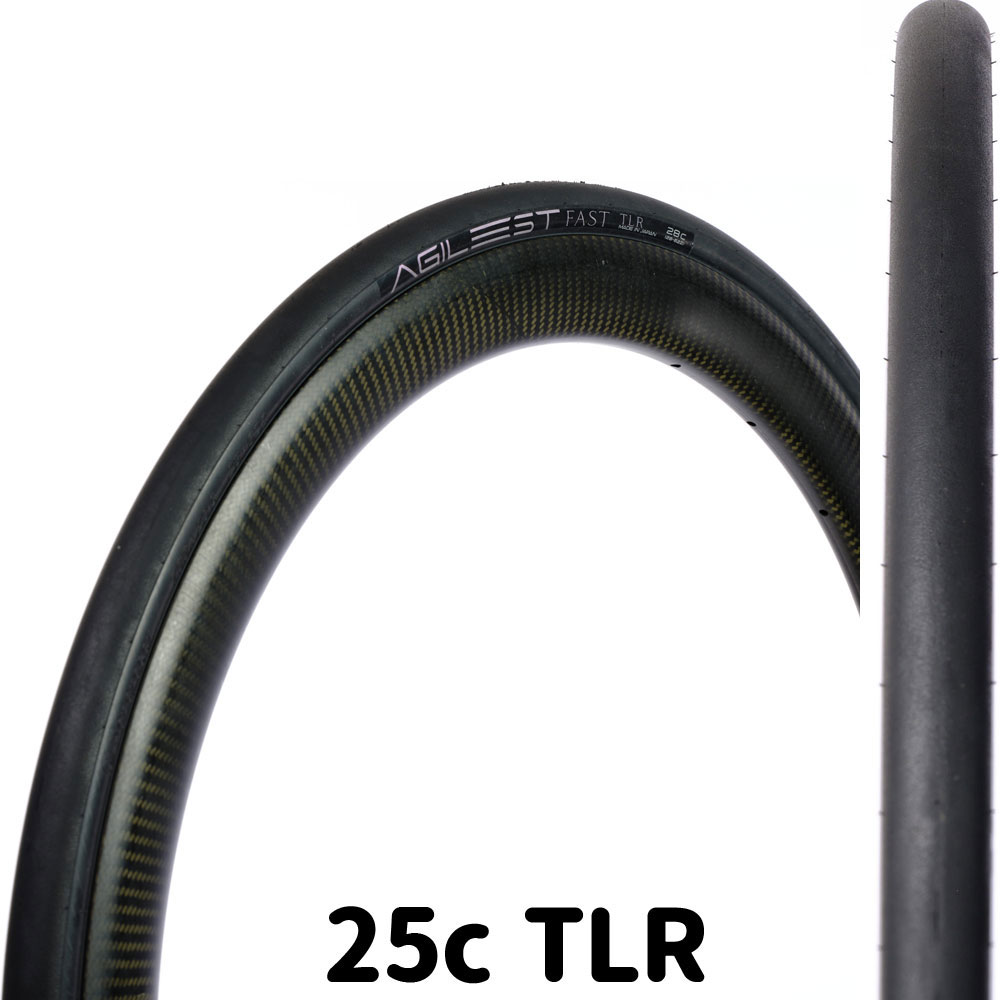 パナレーサー アジリスト ファスト TLR 700x25c ブラック チューブレスレディ フォルダブル