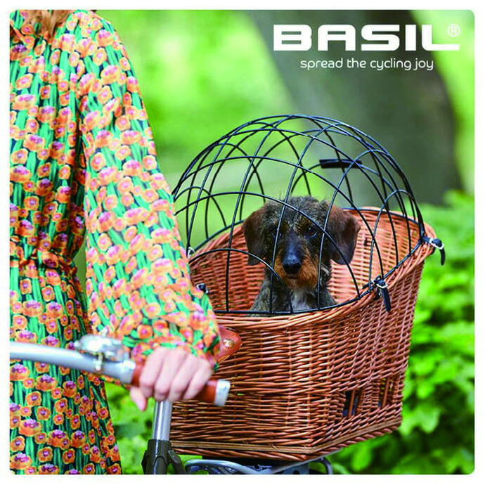 BASIL バジル リアバスケットカバー付き