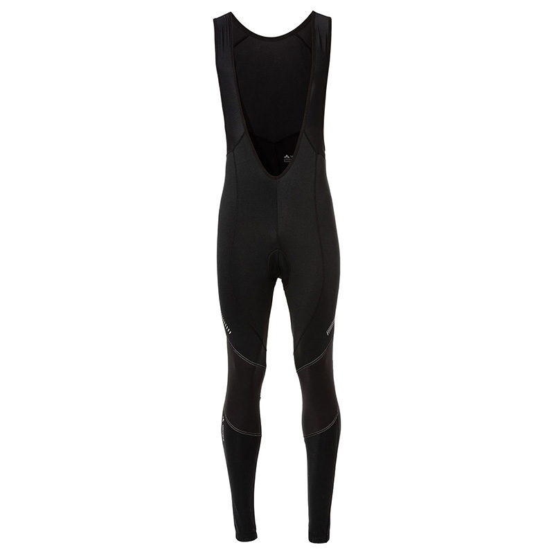 ファウデ Active Warm Tights ブラック/シルバー メンズ