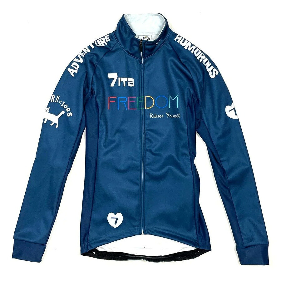 セブンイタリア Freedom Cat Lady Jacket ネイビー レディース