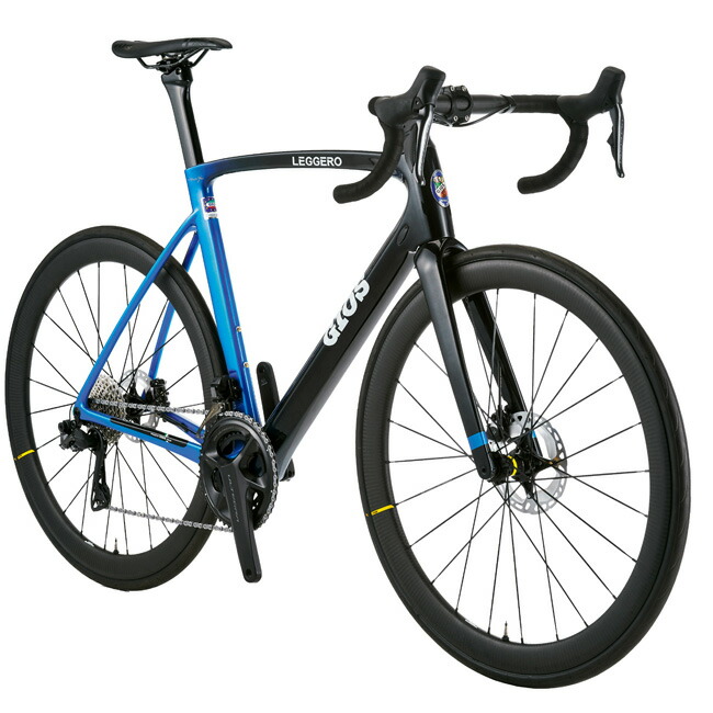 【貨物輸送無料】【代引不可】25ジオス LEGGERO R7100 メタリックジオスブルー/黒いこと スポーツ・アウトドア-自転車・サイクリング-ロードバイク
