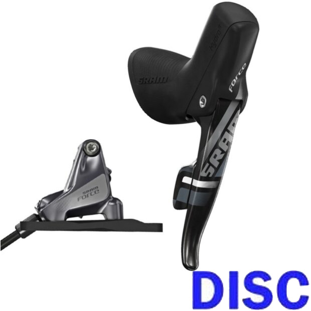 ゲットー Force22 Shift/Brakeset Right Lever/Front Brake/Flat Mount ハイドローリック レコード盤打ち切り用