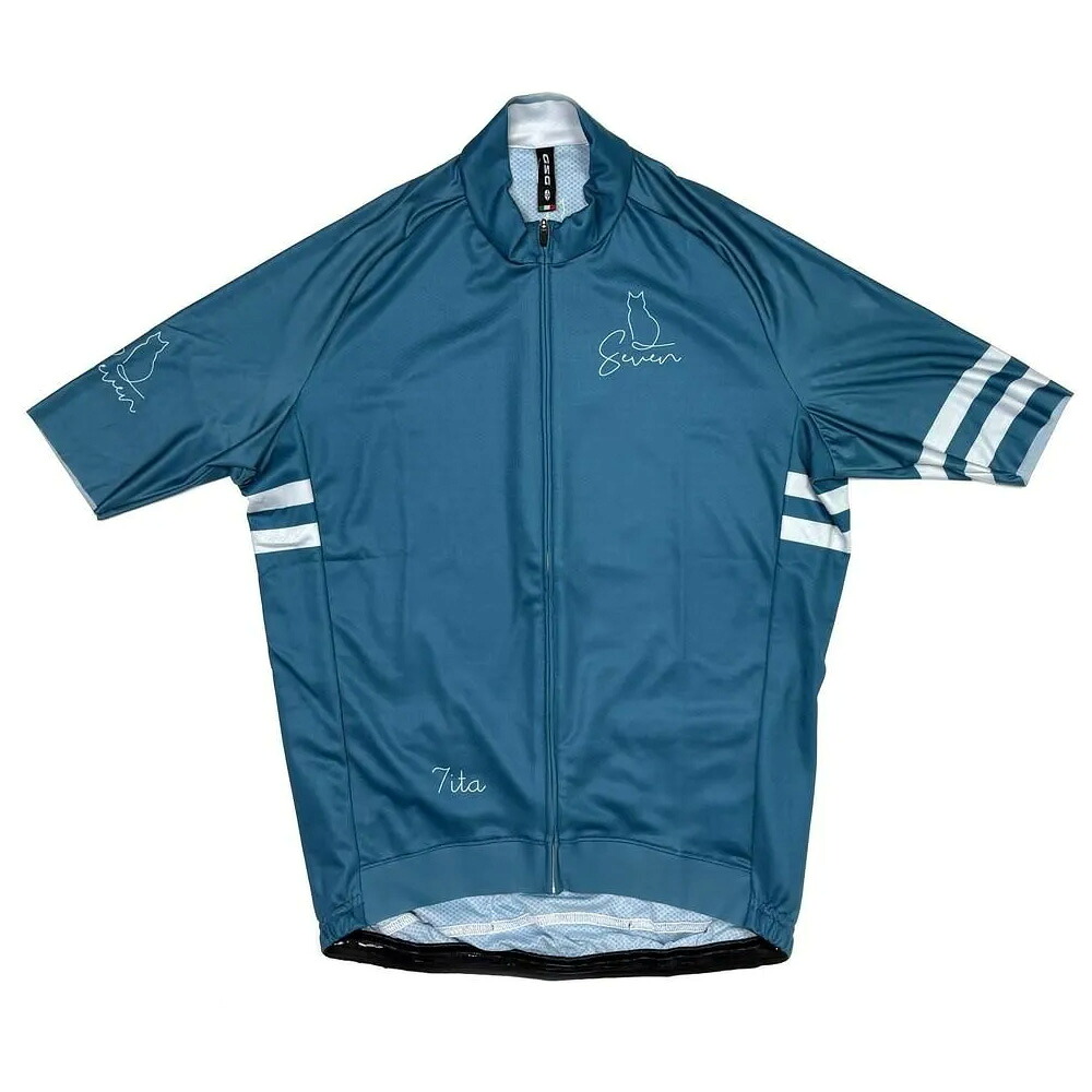セブンイタリア Cafe Cat Jersey ネイビー