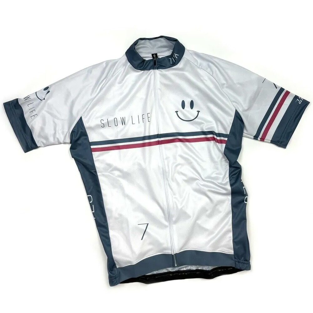 セブンイタリア Slow Life Smile Jersey オフホワイト|ワールドサイクル