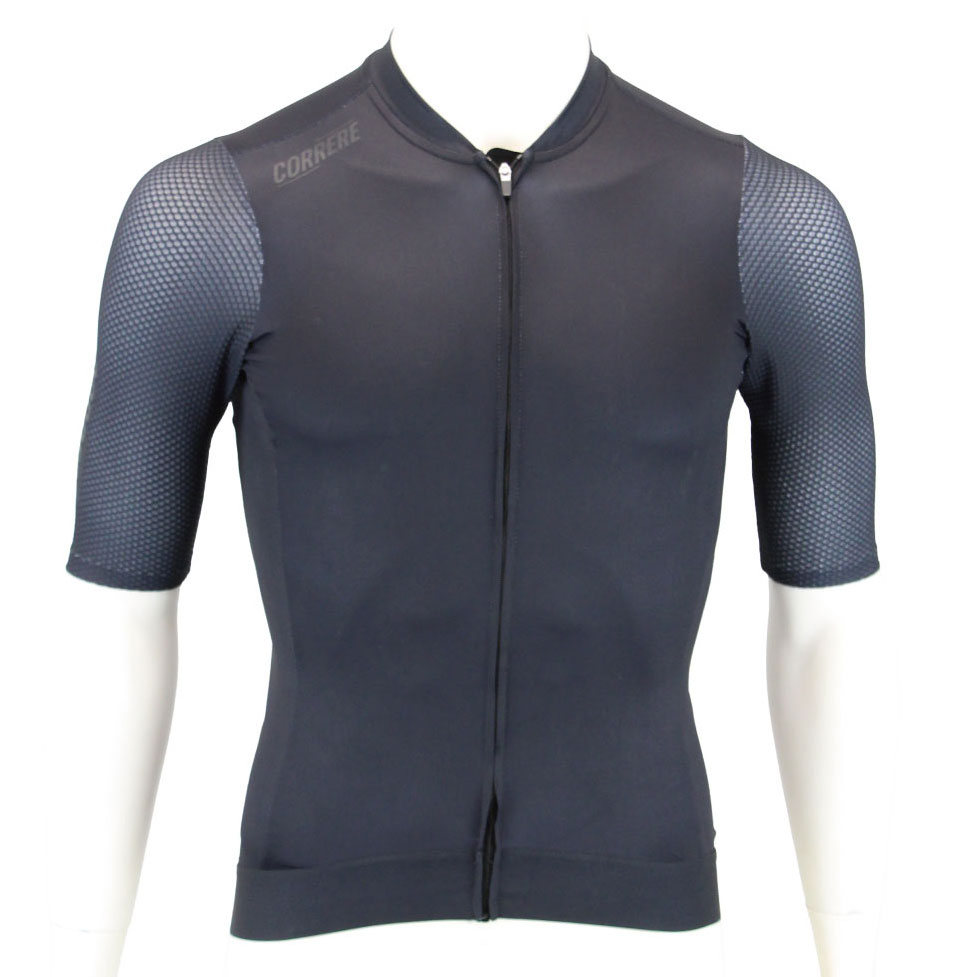 楽天市場】CORRERE（コレー） 半袖サイクリングジャージ ブラック