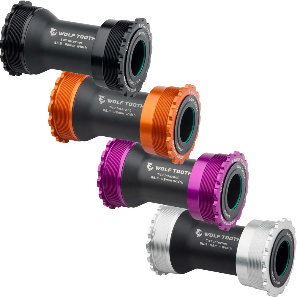 Wolf tooth ウルフトゥース T47インターナル BB 24mm用 T47 Internal Bottom Bracket – Wolf Tooth Components