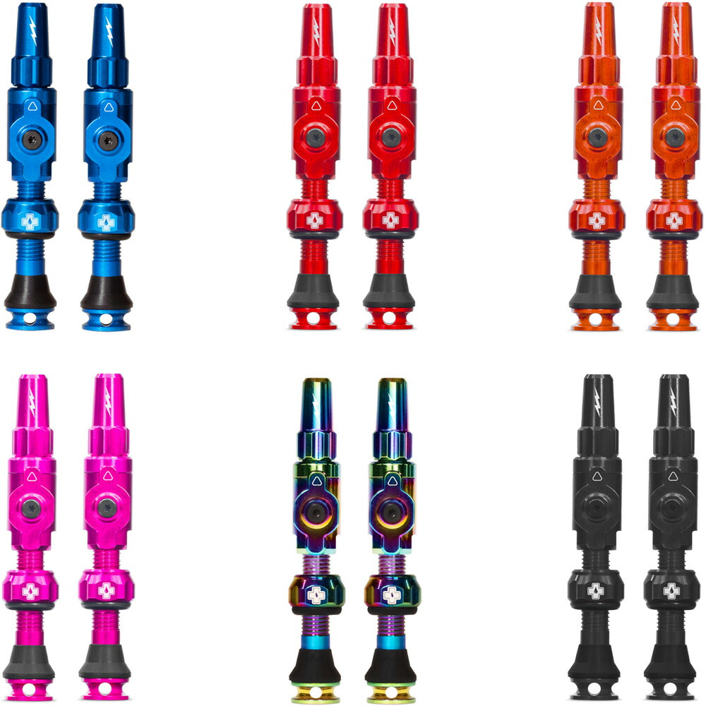 マックオフ TUBELESSVALVES BIGBORE LITE M