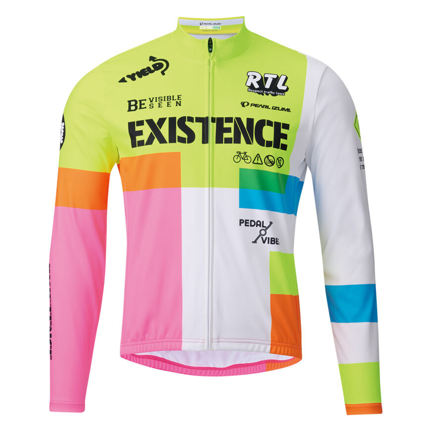 パールイズミ 【3455-BL】プリント ジャージ（ベーシックフィット）（15℃対応） 13.ネオン PEARLIZUMI