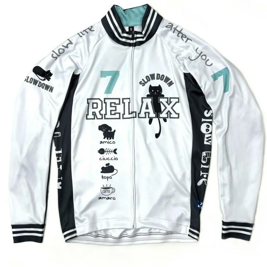 セブンイタリア Relax Cat LS Jersey オフホワイト