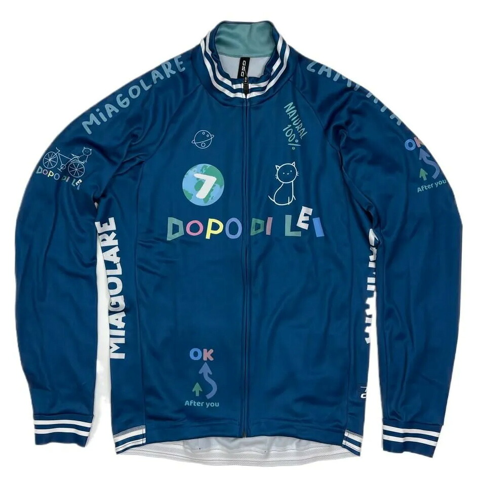 セブンイタリア Dopo Cat LS Jersey ネイビー