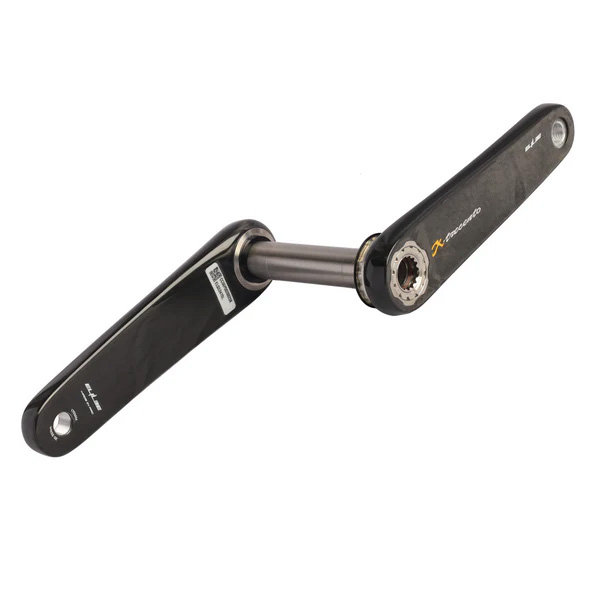 エライリー X-trecento カーボンクランクアーム チタニウムスピンドル 155mm(φ24mm) 専用工具付き